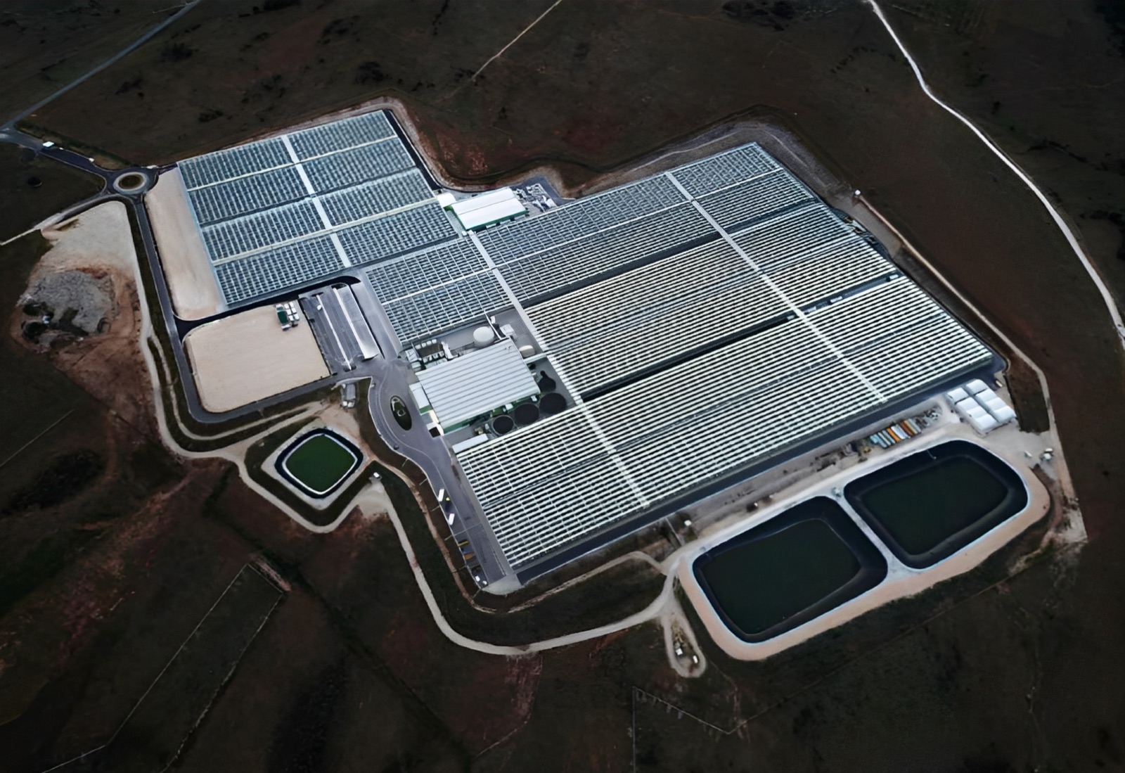 Modern agricultural complex in Kyrgyzstan